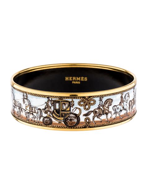 hermes enamel bracelets